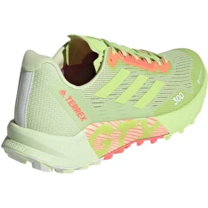 Adidas TERREX Agravic Flow 2 GTX Chaussures De Course Sur Piste Femme, Vert achat pas cher 10