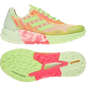 Adidas TERREX Agravic Flow 2 GTX Chaussures De Course Sur Piste Femme, Vert achat pas cher 14