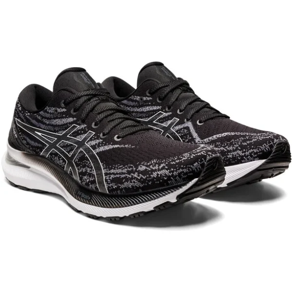 Asics Gel-Kayano 29 Chaussures Large Homme, Noir/blanc Pas Cher soldes France 1