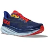 pas cher Hoka One One Clifton 9 Running Shoes Men, Bleu 14