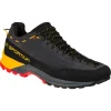 La Sportiva TX Guide Chaussures En Cuir Homme, Gris/jaune pas cher 22