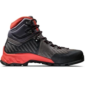 Mammut Alnasca Pro II Mid GTX Chaussures Femme, Gris/rouge meilleure qualité 10