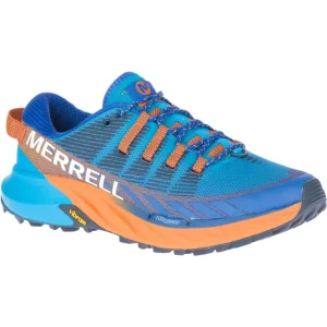 luxe soldes Merrell Agility Peak 4 Chaussures Homme, Bleu/Multicolore 10