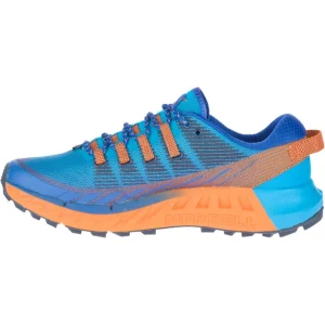 luxe soldes Merrell Agility Peak 4 Chaussures Homme, Bleu/Multicolore 12