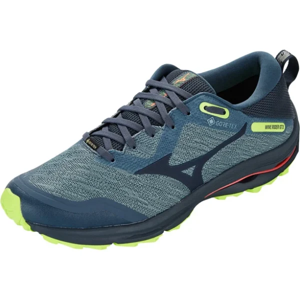 Mizuno Wave Rider GTX Chaussures Homme, Bleu Pétrole ultratendance 1