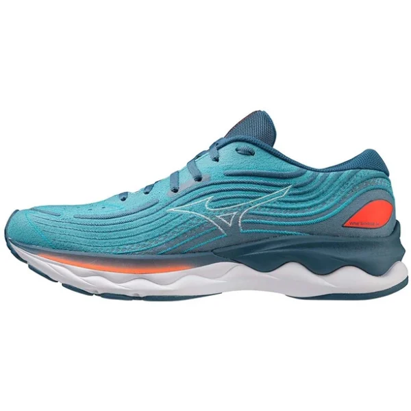 magasin france Mizuno Wave Skyrise 4 Chaussures Homme, Turquoise/bleu 1