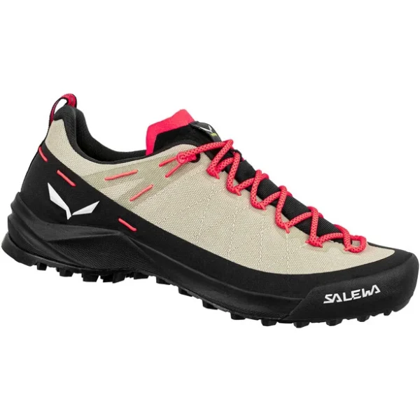 ﻿soldes SALEWA Wildfire Canvas Chaussures Femme, Beige/noir 1