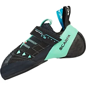 Scarpa Instinct VS Chaussons D’escalade Femme, Noir/turquoise en ligne officielle 12