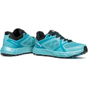 Satisfait ou Remboursé Scarpa Spin 2.0 Chaussures Femme, Turquoise/noir 18