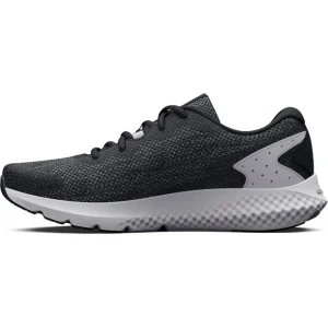 Under Armour Charged Rogue 3 Knit Shoes Men, Noir/blanc shopping pas cher 10