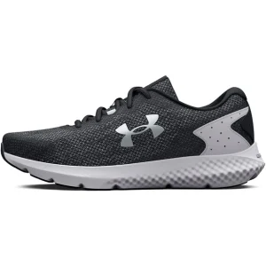 Under Armour Charged Rogue 3 Knit Shoes Men, Noir/blanc shopping pas cher 14