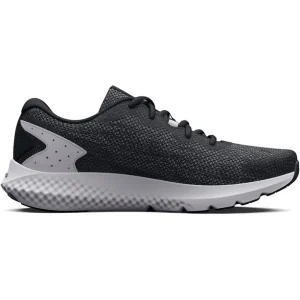 Under Armour Charged Rogue 3 Knit Shoes Men, Noir/blanc shopping pas cher 16